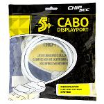 Cabo Displayport Para Displayport, Chipsce 5 Metros