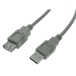 Cabo Extensor USB 2.0 1.5 Metros (Macho x Fêmea)