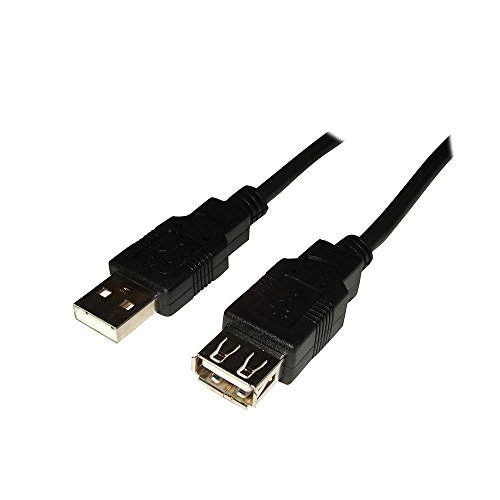 Cabo Extensor USB 2.0 a Macho X a Femea 10M CBUS0005 Preto STORM