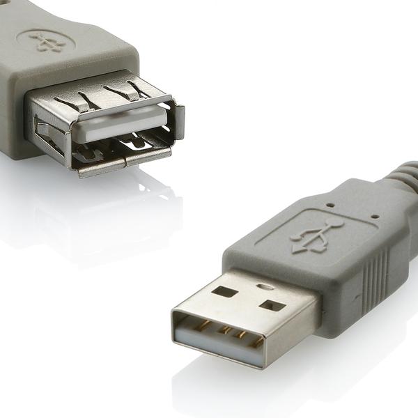 Cabo Extensor USB 2.0 MachoxFêmea 1,8 Metros WI026 - Multilaser - Multilaser