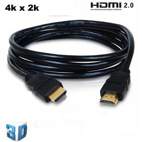 Cabo HDMI 2.0 - 4k, Ultra Hd, 3D, 2160p - 2 Metros