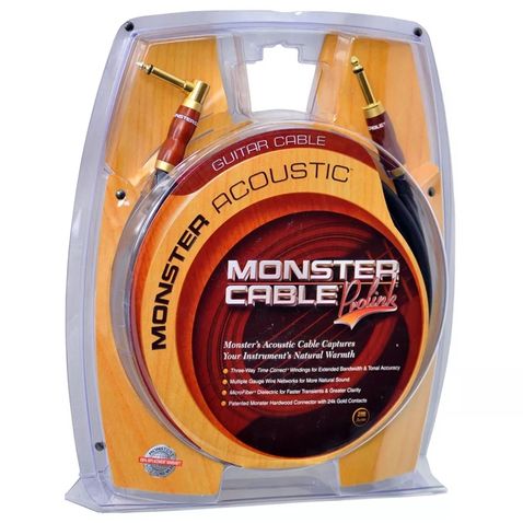 Cabo Instrumentos Monster Cable Macoustic21a 6,4 Metros Unico