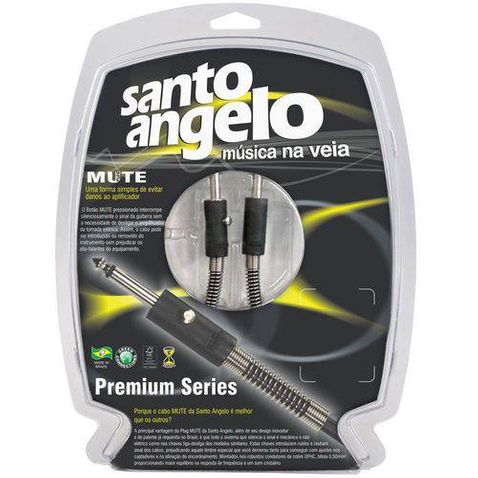 Cabo Instrumentos Santo Angelo Guitar B (3 Metros) P10 Mute