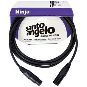 Cabo Microfone Ninja LW Canon F/M 3,05M 10FT - Santo Angelo