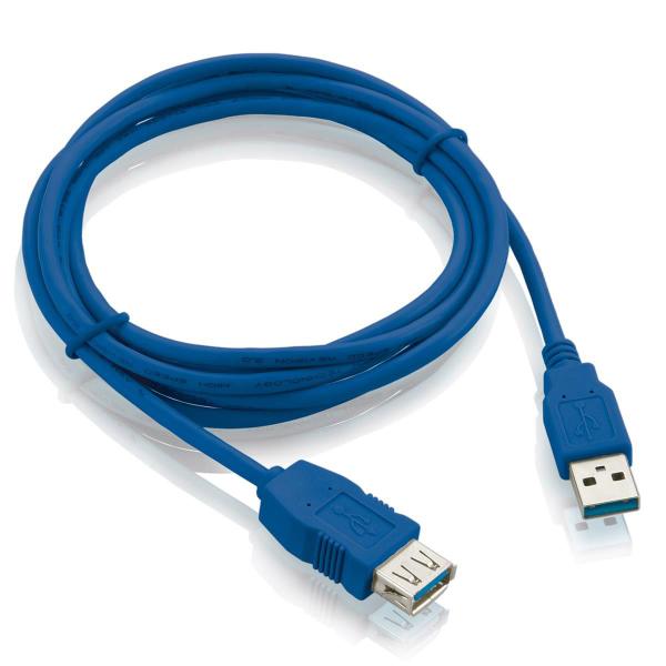 Cabo Multilaser Extensor USB 3.0 MachoXFemea 1,8 Metros WI210
