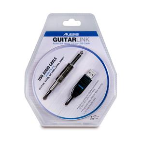 Cabo para Guitarra com Interface de Áudio USB Alesis Guitar Link