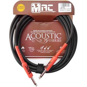 Cabo para Instrumentos Mac Cabos Acoustic Series 3.05m P10