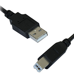 Cabo USB A/B 2.0 5m - Cia do Software