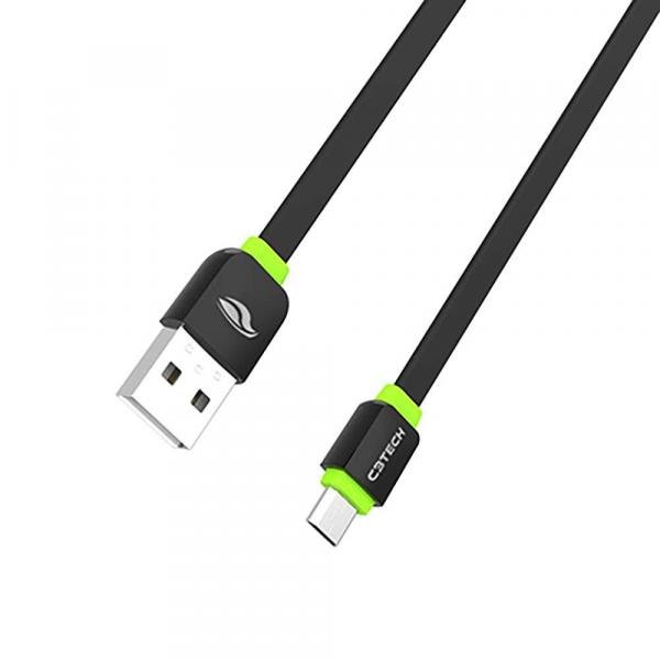 Cabo USB USB-MICRO USB 2.0A 1M CB-100BK C3 TECH