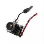 CADDX Beetle V1 5.8Ghz 48CH 25mW CMOS 800TVL 170 Degree Mini FPV Camera AIO luz LED para RC Drone
