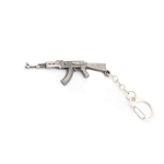 Cadeia de liga de alum¨ªnio Gun Key Hand Gun Pingente chaveiro para Purse Car Bag