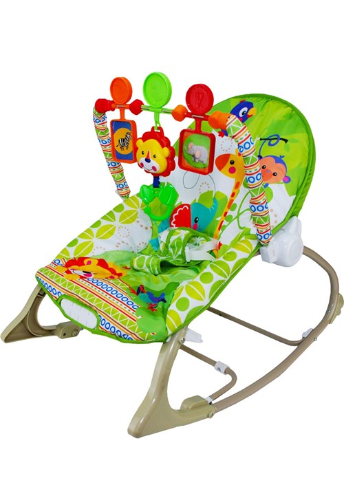 Cadeira de Balanço Bebê Selva Divertida