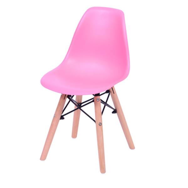 Cadeira Eames Eiffel Infantil Rosa Decoradeira
