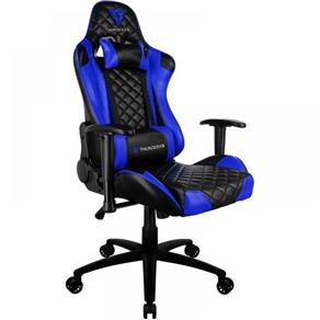 Cadeira Gamer Preta e Azul ThunderX3 TGC12 - Preto