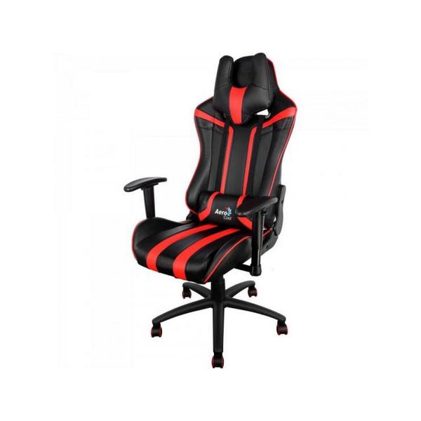 Cadeira Gamer Profissional AEROCOOL AC120C EN59657 Preta/Vermelha