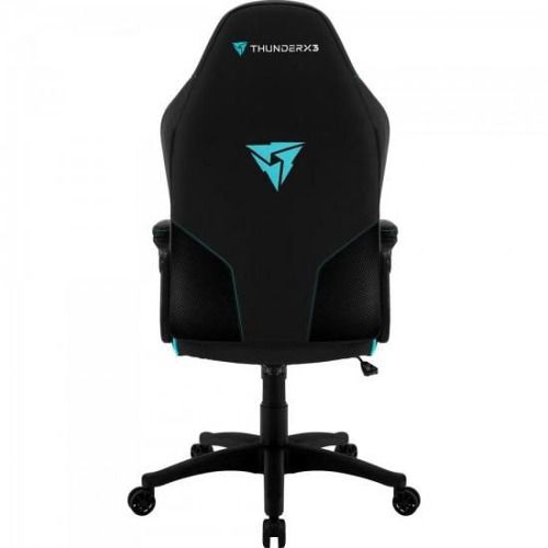 Cadeira Gamer Profissional BC-1 EN61867 PRETA/CIANO THUNDERX - Thunderx3