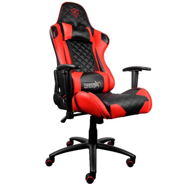 Cadeira Gamer - TGC12 Preta/Vermelha THUNDERX3