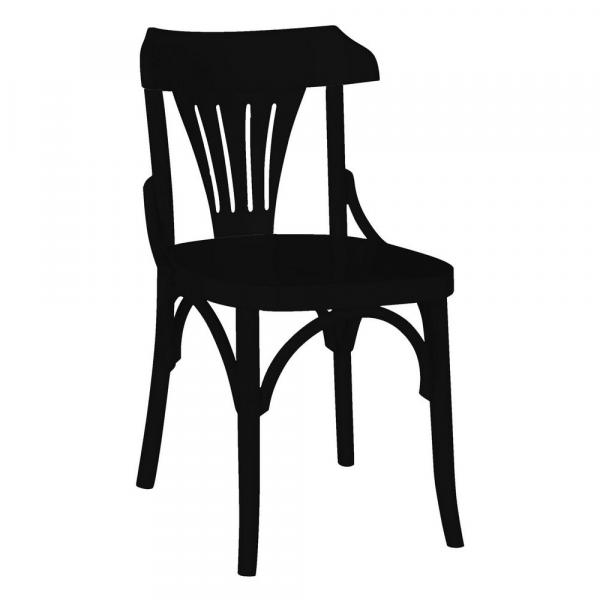 Cadeira Opzione na Cor Preto - Máxima