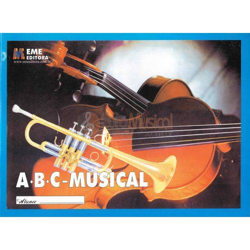 Caderno Musical Pautado 64 Pág com Abc Musical - Pequeno