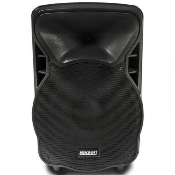 Caixa Acústica Amplificada Lexsen LS15BT Bivolt 100W RMS Bivolt Reproduz MP3 Via Bluetooth