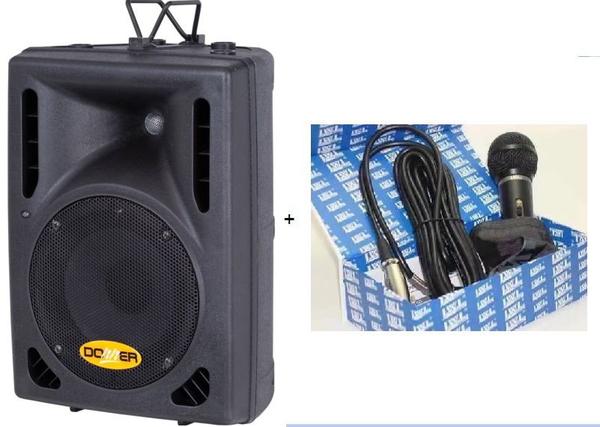 Caixa Acústica Ativa Clarity Donner CL 100A BT C/ USB e BLUETOOTH + Microfone JWL BA30