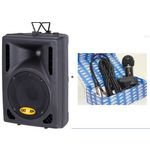 Caixa Acústica Ativa Clarity Donner CL 100A BT C/ USB e BLUETOOTH + Microfone JWL BA30