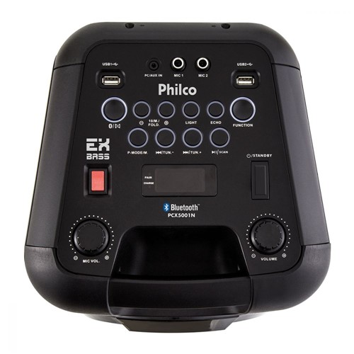 Caixa Acústica Bluetooth Philco Bivolt PCX5001N