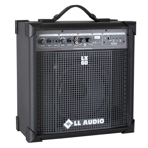 Caixa Acústica Multiuso LL Áudio LX 60 FM / USB - 15 WATTS RMS