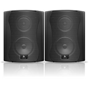 Caixa Acústica Passiva Frahm PS4 Plus para Ambientes, 40W Rms, Preta - Par