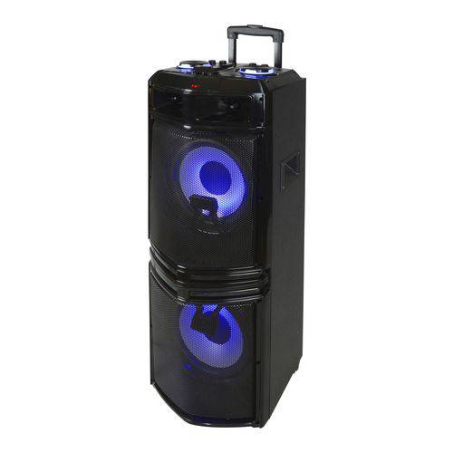 Caixa Acústica Vicini Vc-7000 Bluetooth 1000wrms com Fm. Entradas Usb. Sd e Auxiliar