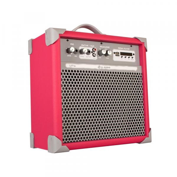 Caixa Amplificada Multiuso Ll Audio UP6 Rosa