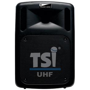 Caixa Ativa Portátil C/ Bateria, Bluetooth, USB e 2 Microfones CSM100-UHF - TSI