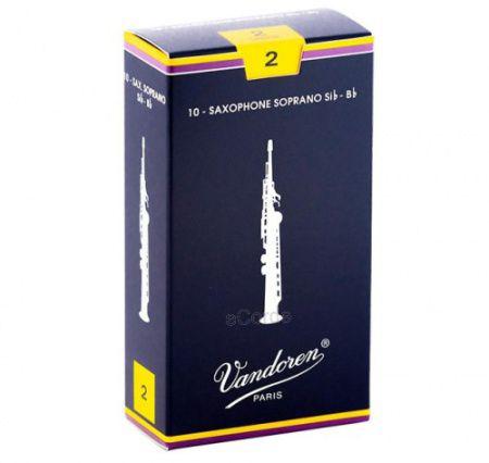 Caixa de Palhetas Sax Soprano - Vandoren TRADITIONAL - 3.5