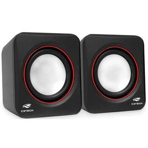 Caixa de Som - 2.0 - C3 Tech - Speaker - Preto - SP-301BK C3 TECH