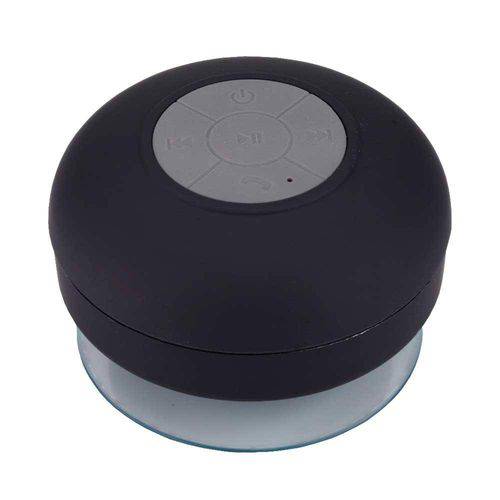 Mini Caixa Caixinha Som Portátil Bluetooth Resistente à Água - Preto