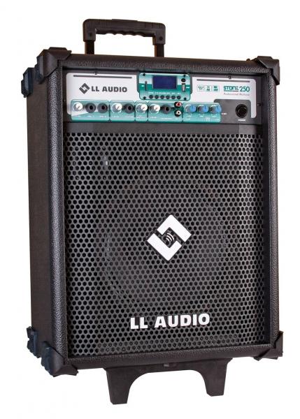 Caixa de Som Amplificada 10" 60W Multi-Uso Stone-250 com Microfone e Bluetooth - Ll