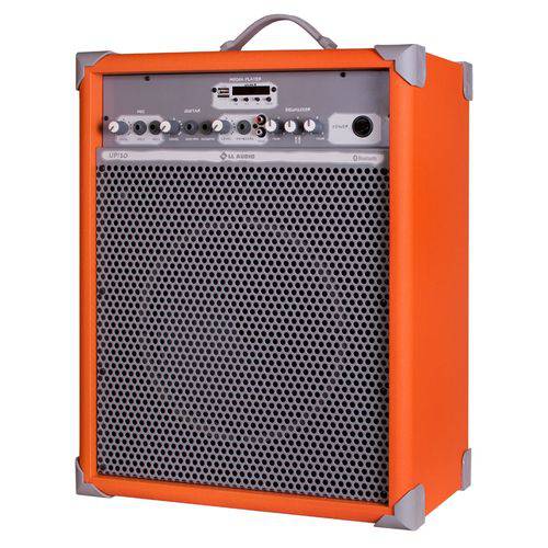 Caixa de Som Amplificada 65W 10 Pol Light Orange Up!10 Ll Áudio