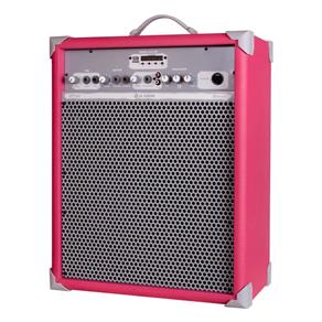 Caixa de Som Amplificada 65W 10 Pol Vivid Pink UP!10 LL Áudio - Bivolt