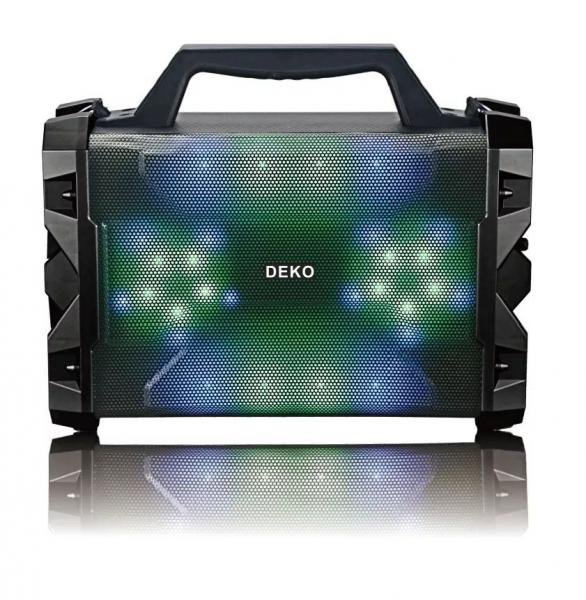 Caixa de Som Amplificada Bluetooth Led Sound System Deko Sy672