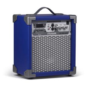 Caixa de Som Amplificada Multiuso LC 250 APP Azul Frahm - 60W - Bluetooth - USB - SD CARD - FM - Bivolt