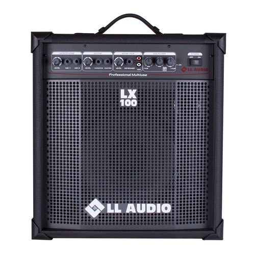 Caixa de Som Amplificada Multiuso LL Audio LX100 25 W Rms
