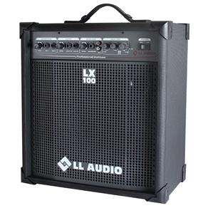 Caixa de Som Amplificada Multiuso Lx 100- Guitarra-Violão-Microfone - Aux (Rca)