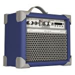 Caixa De Som Amplificada Usb 35w 5 Pol Azul Up5 Ll Áudio