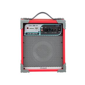 Caixa de Som Amplificada Vermelha Multiuso Ca 50 40W - Frahm