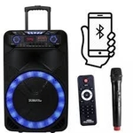 Caixa De Som Ativa Sumay Thunder X 1000w Com Bluetooth E Microfone