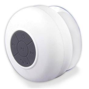 Caixa de Som Bluetooth a Prova DAgua - Branca