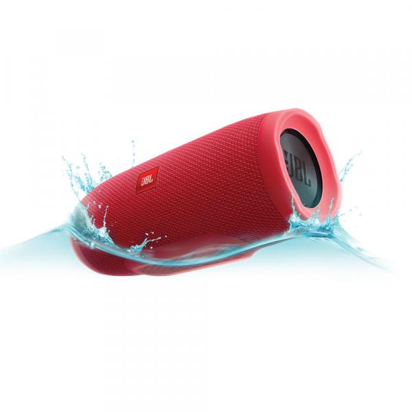 Caixa de Som Bluetooth Jbl Charge 3 Vermelha