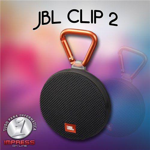 Caixa de Som Bluetooth JBL Clip 2