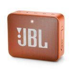 Caixa de Som Bluetooth Jbl Go 2 à Prova D'água 3w - Laranja