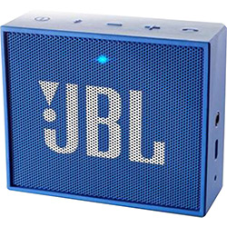 Caixa de Som Bluetooth Portátil Azul GO JBL